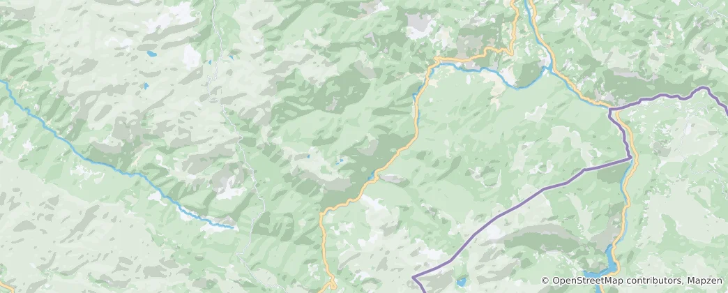Mappa di Parco nazionale di Sutjeska