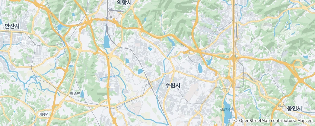 Map of Suwon