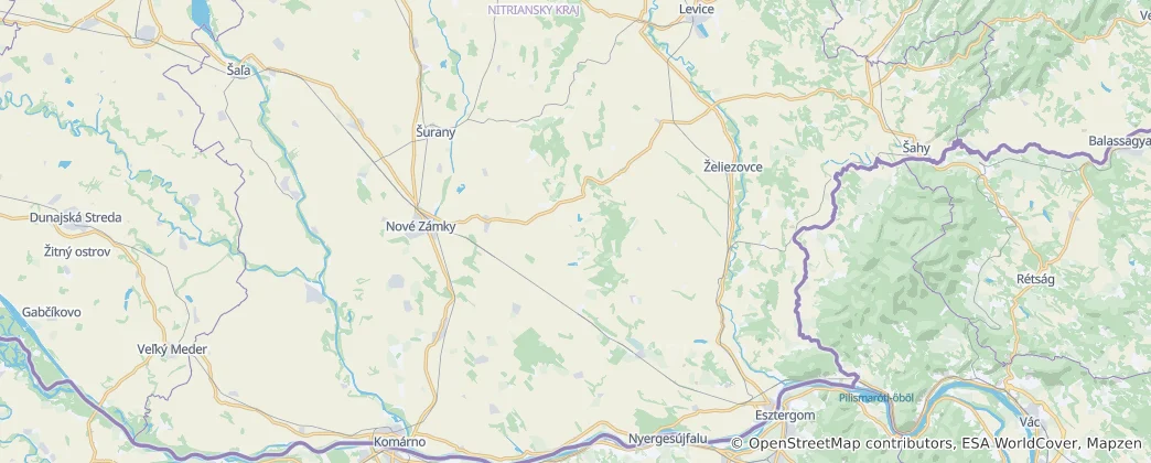 Mapa De District of Nova Zkmky