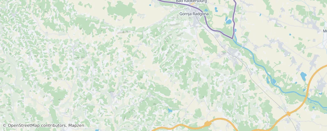 Gornja Radgona — Kaart