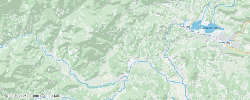 Municipality of Mozirje — Map