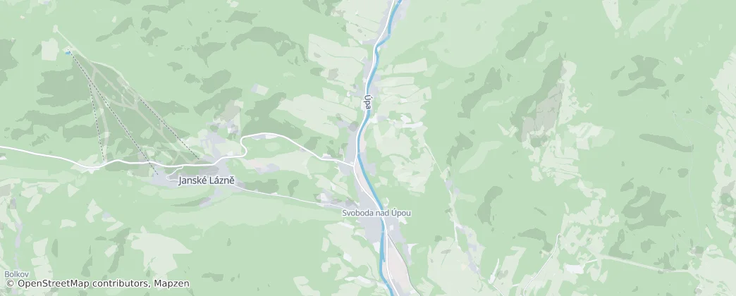 Svoboda nad Úpou — Carte