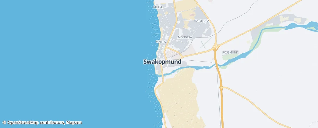 Swakopmund — Map