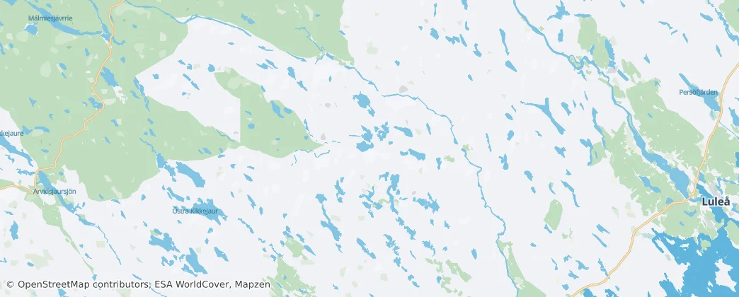Älvsbyn — Carte