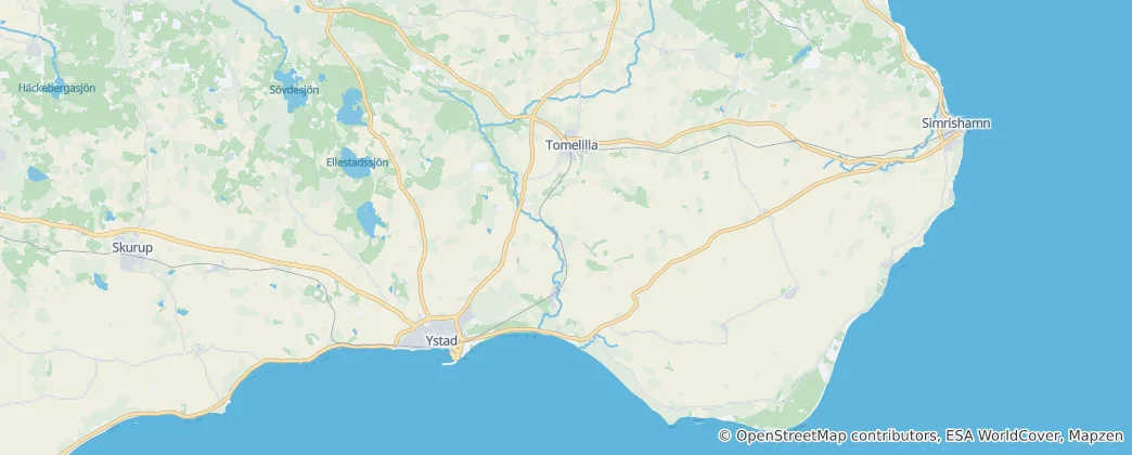 Карта Истад