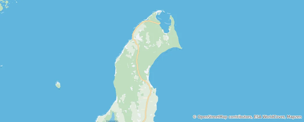 Mappa di Böda