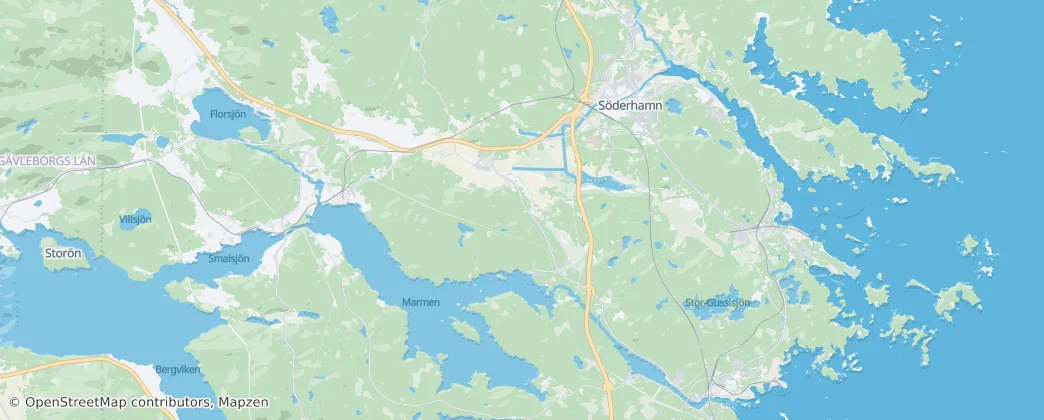 Söderala — карта
