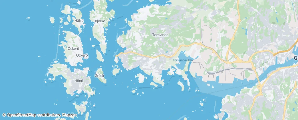 Torslanda — mapa
