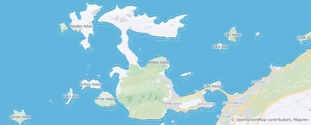 Mapa Cunda Adası