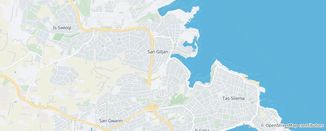 Map of St. Julian's