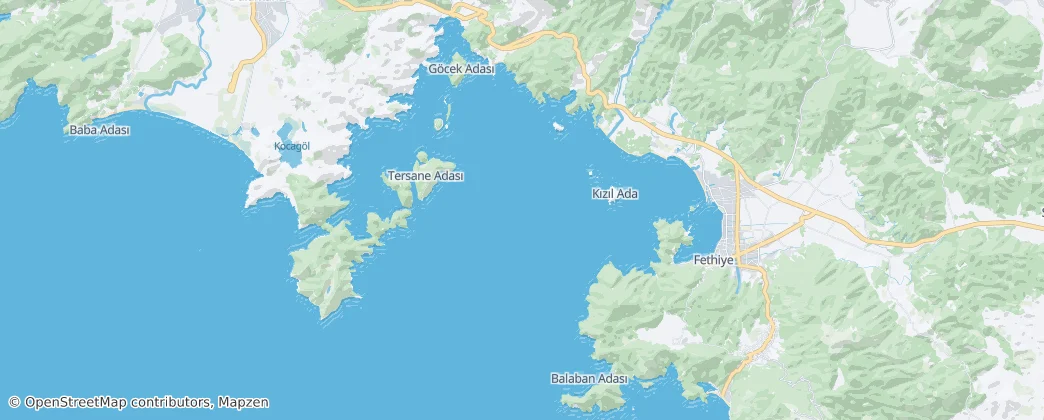 Gulf of Fethiye — 지도