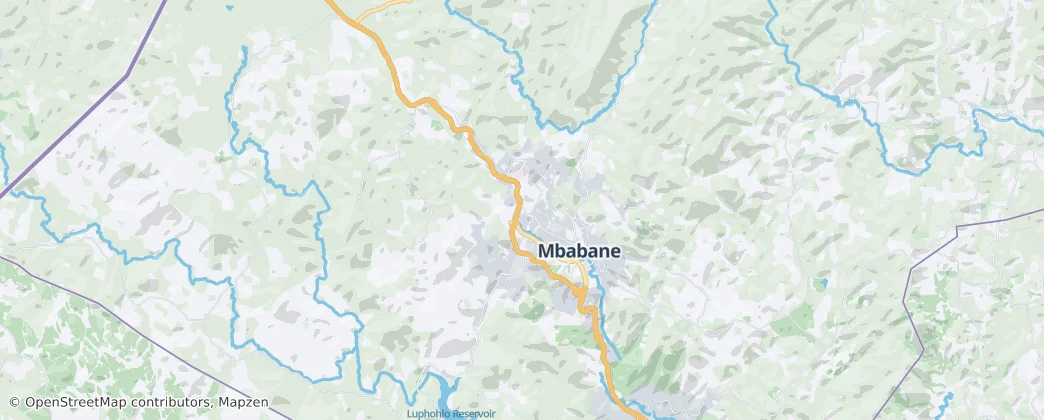 Inkhundla Mbabane — Map