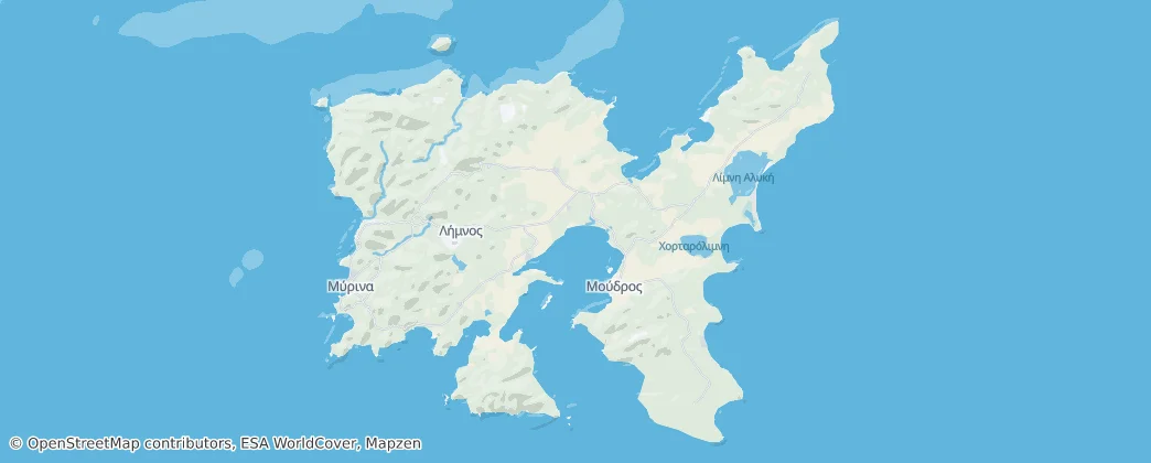Limnos — Karte