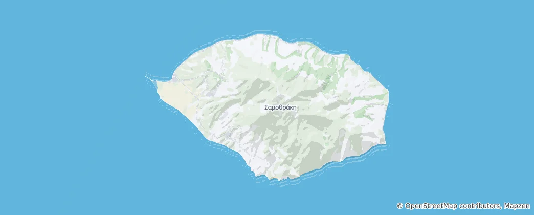 Mappa di Samotracia