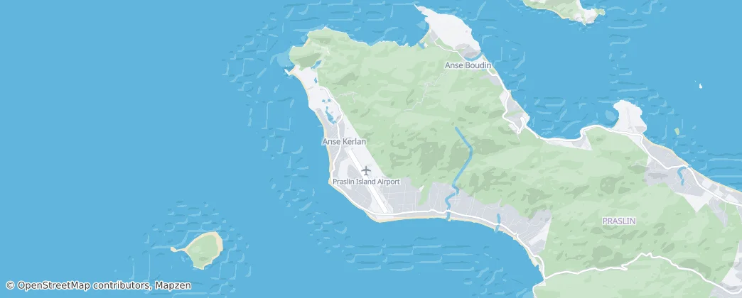 普拉兰大安塞区 — 地图