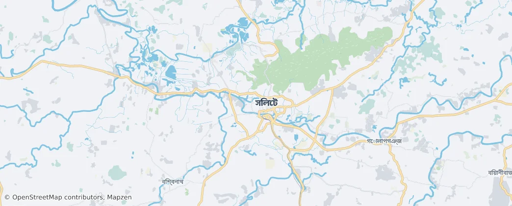 Sylhet Sadar — Map