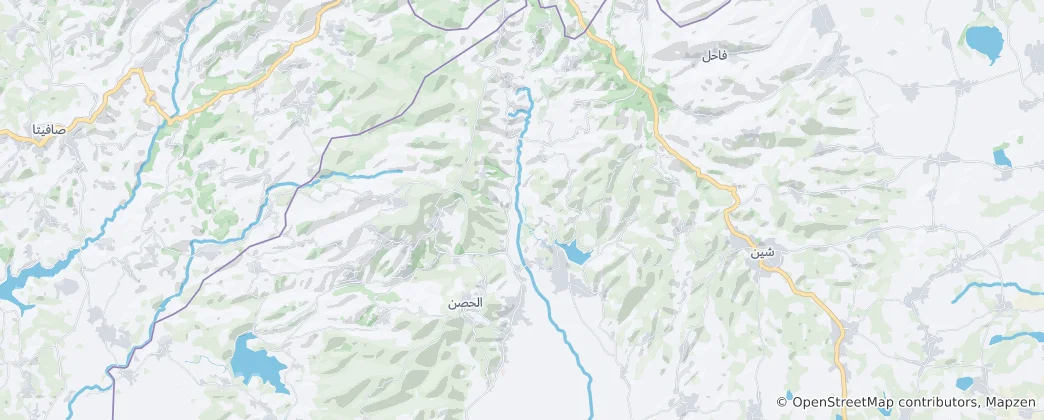 Mappa di Hawash