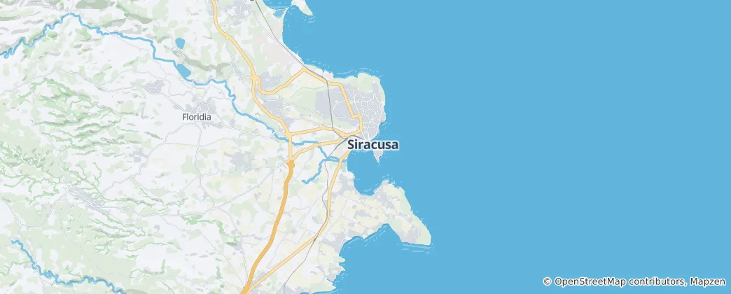시라쿠사 지도