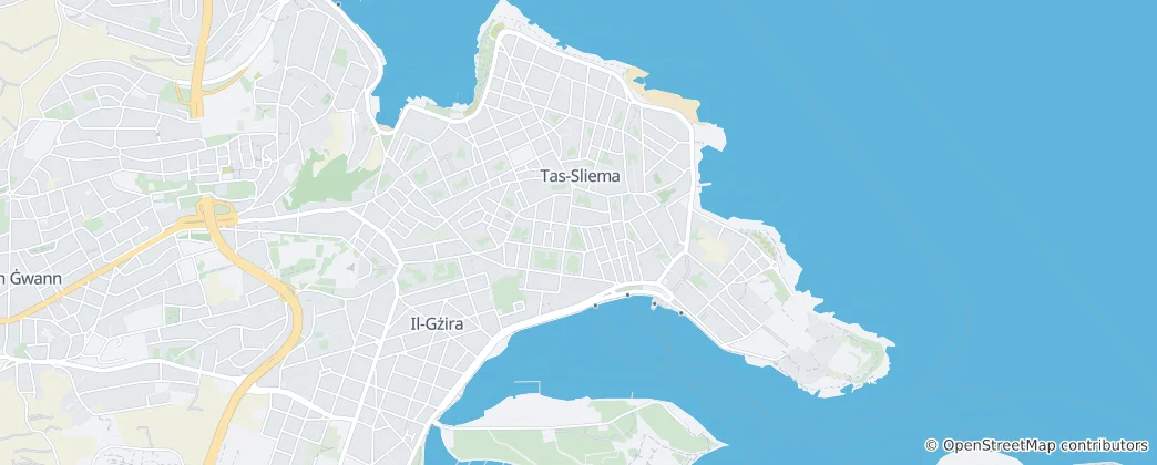 Map of Sliema