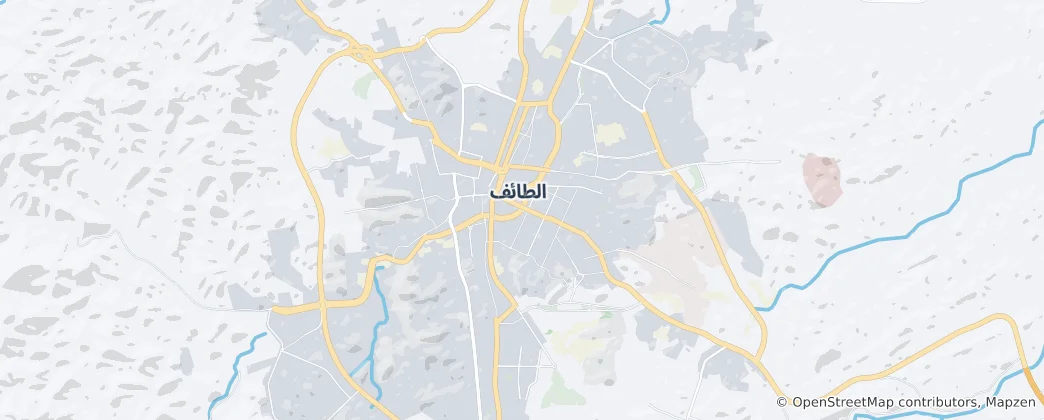 Map of Ta'if