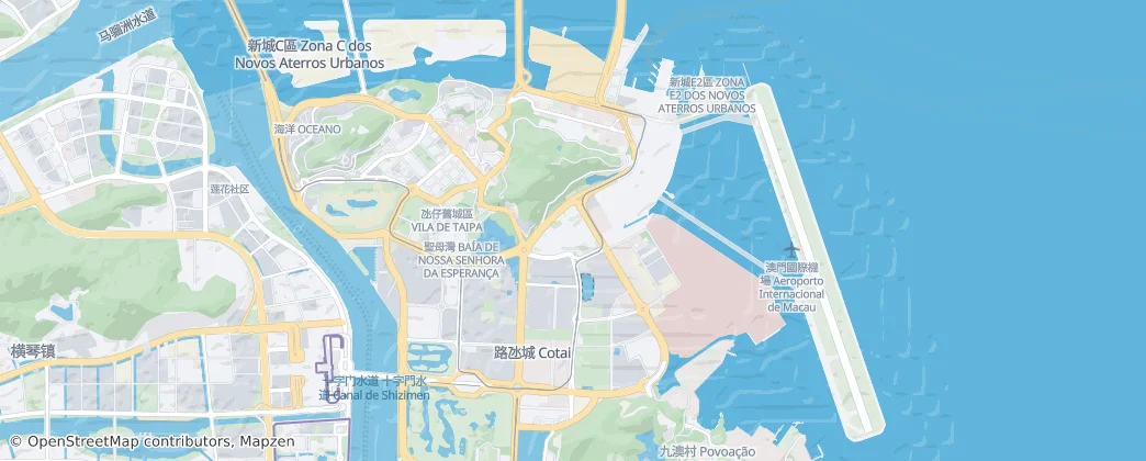 Taipa — Térkép