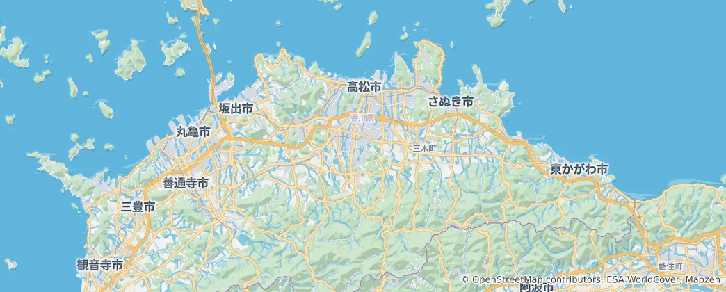 Takamatsu Haritası