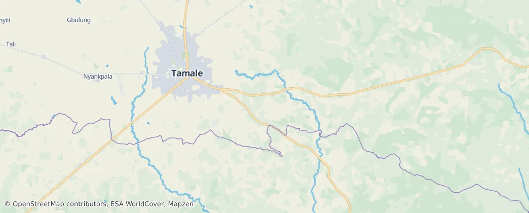 Tamale Metropolitan District — Map