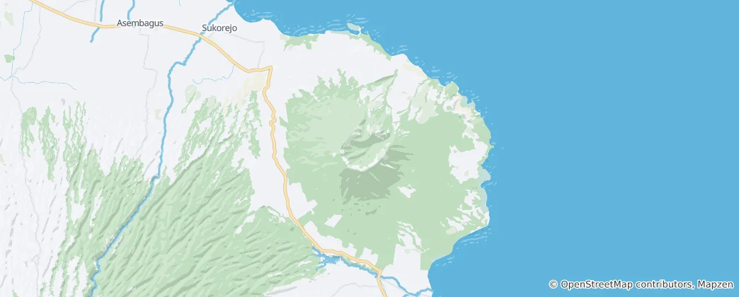 Mapa Taman Nasional Baluran