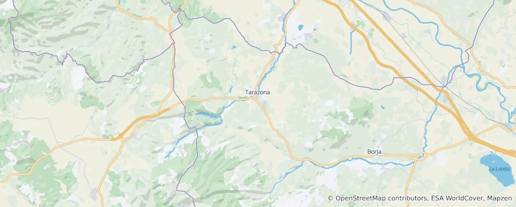 Carte de Tarazona