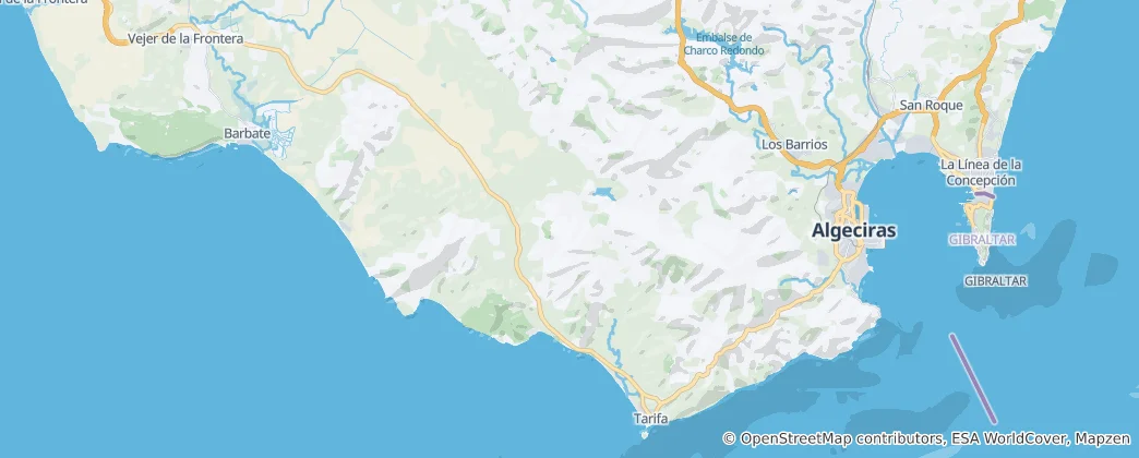 Mapa Tarifa