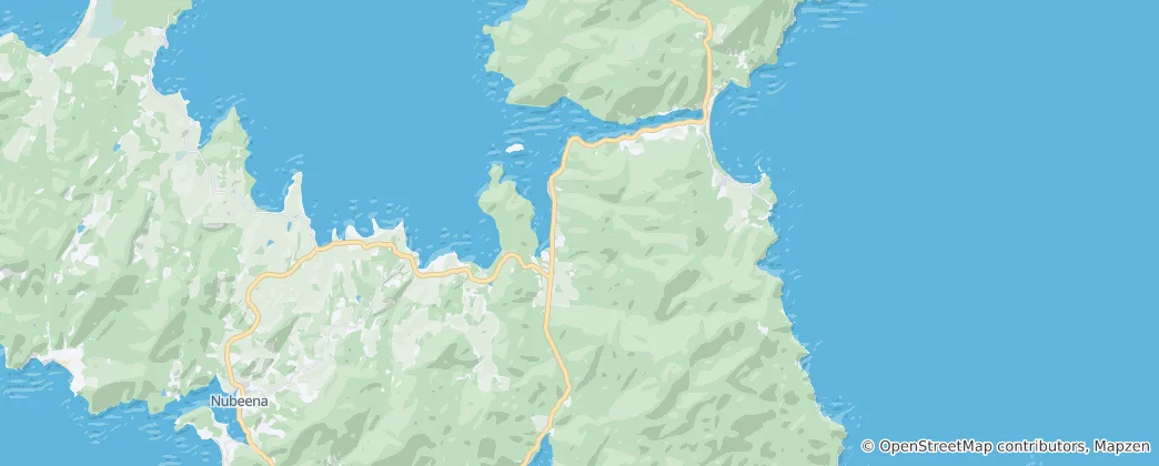 Mappa di Tasman National Park