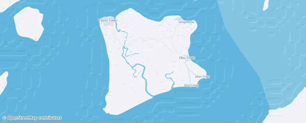 Tasso Island — Map