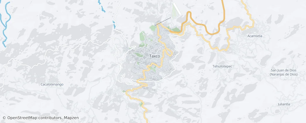 Taxco de Alarcón — Mapa