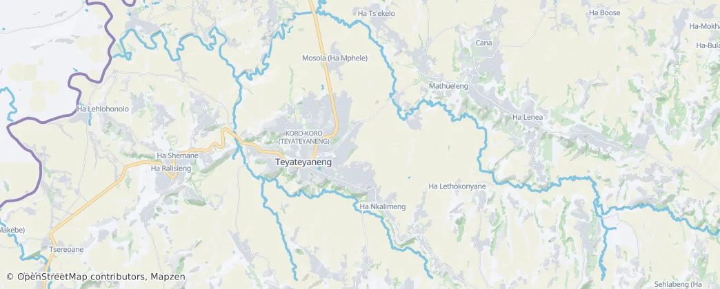 Tayateyaneng — Map