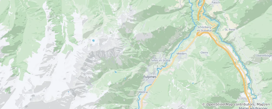 Carte de Telfes im Stubai