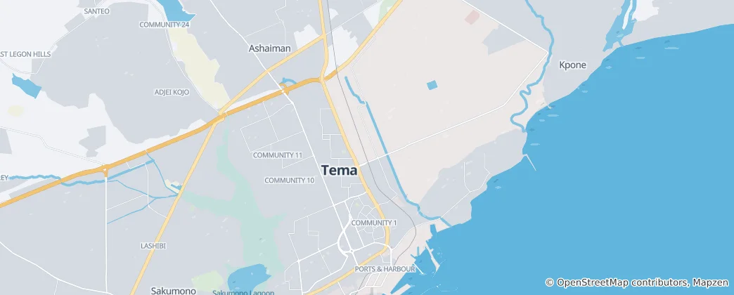 Mapa Tema Municipal District