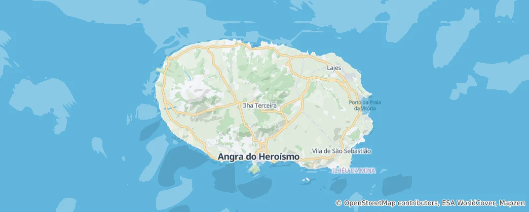 Mappa di Terceira