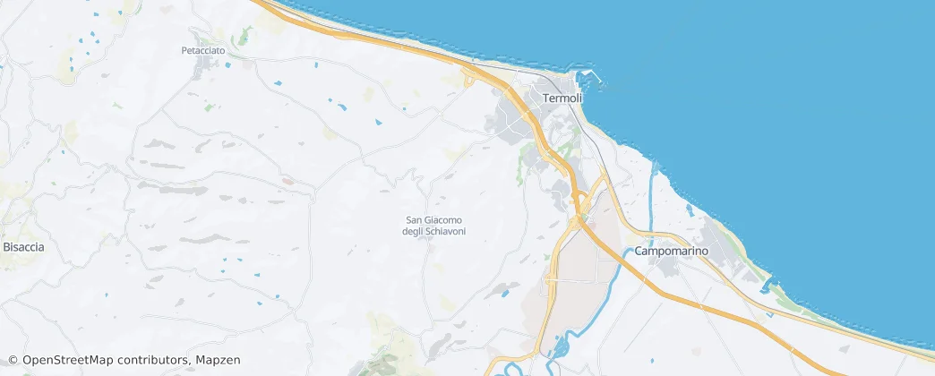 Termoli — Map