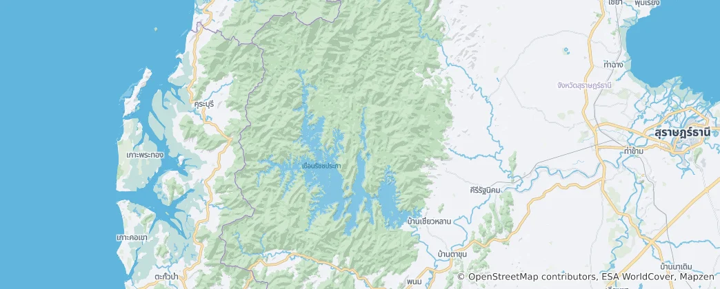Map of Ban Ta Khun