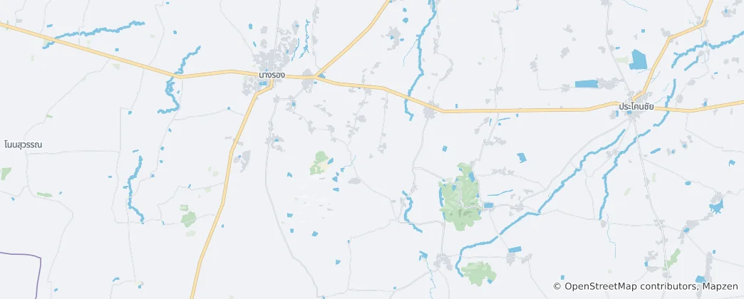Mappa di Distretto di Chaloem Phra Kiat (Buriram)