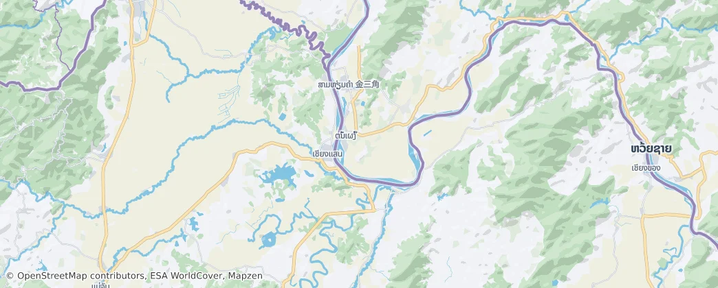 Карта Chiang Saen