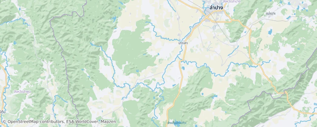 Ko Kha – Mapa