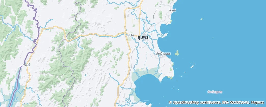 Mapa Mueang Chumphon