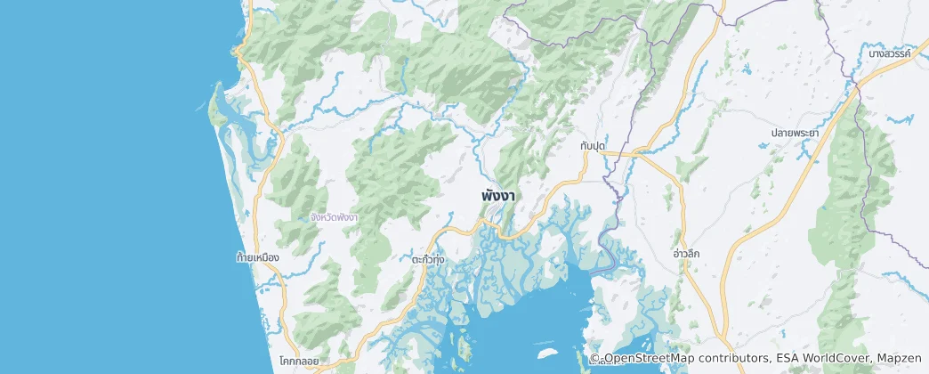 Mapa Mueang Phangnga