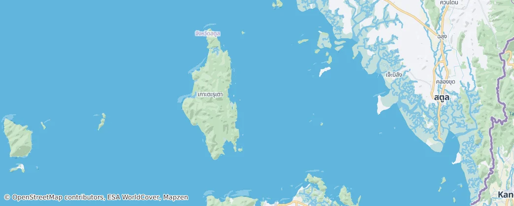 Mueang Satun — mapa