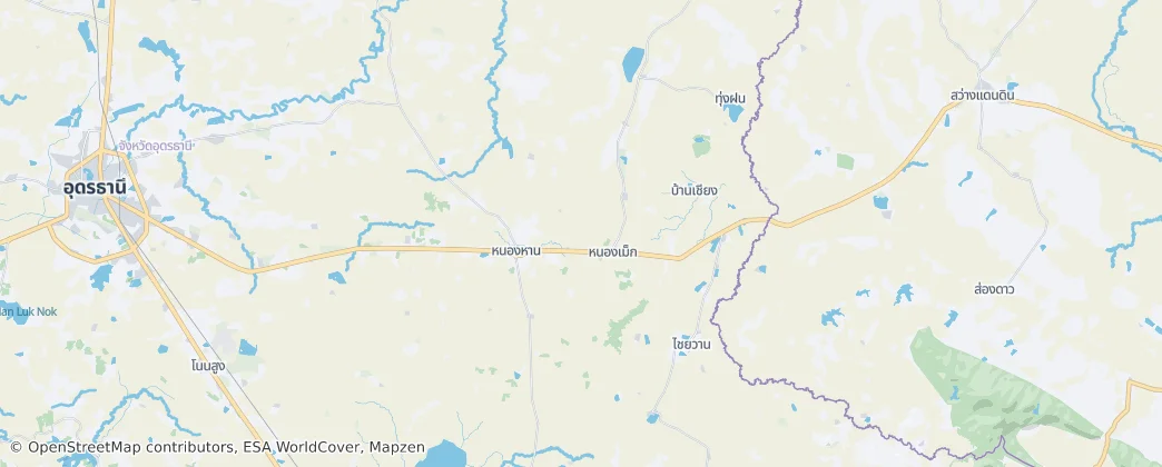 Nong Han — mapa