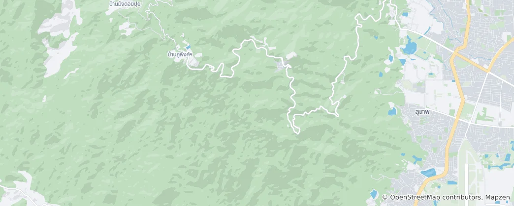 Mapa Suthep
