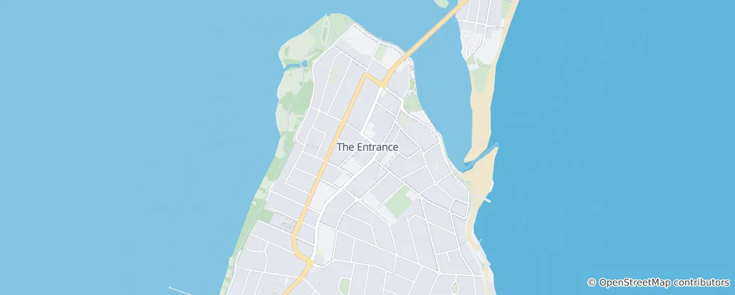 Carte de The Entrance