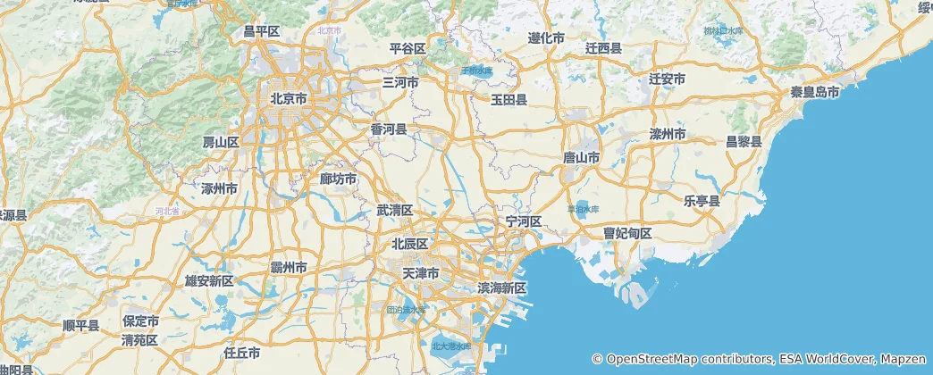Mapa Tiencin