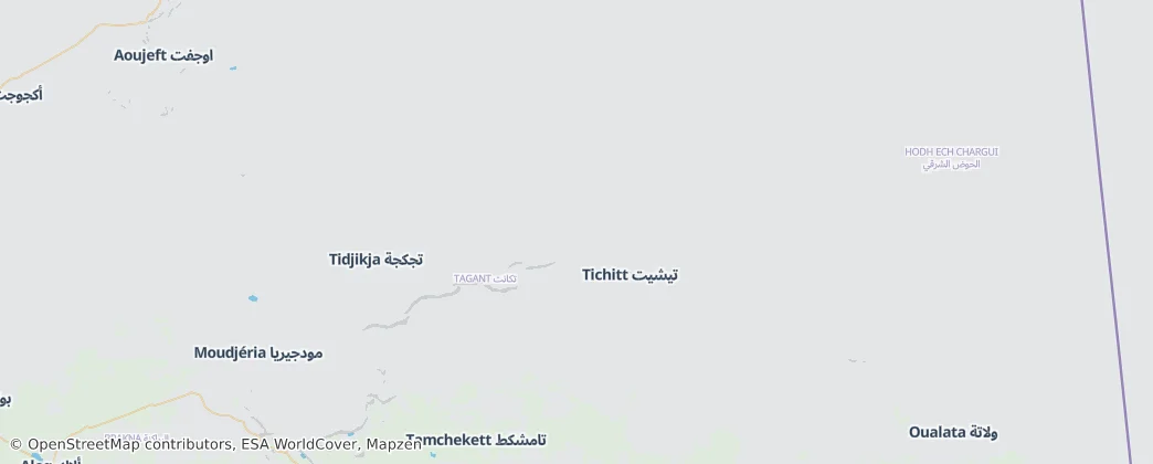 Tichitt — Map